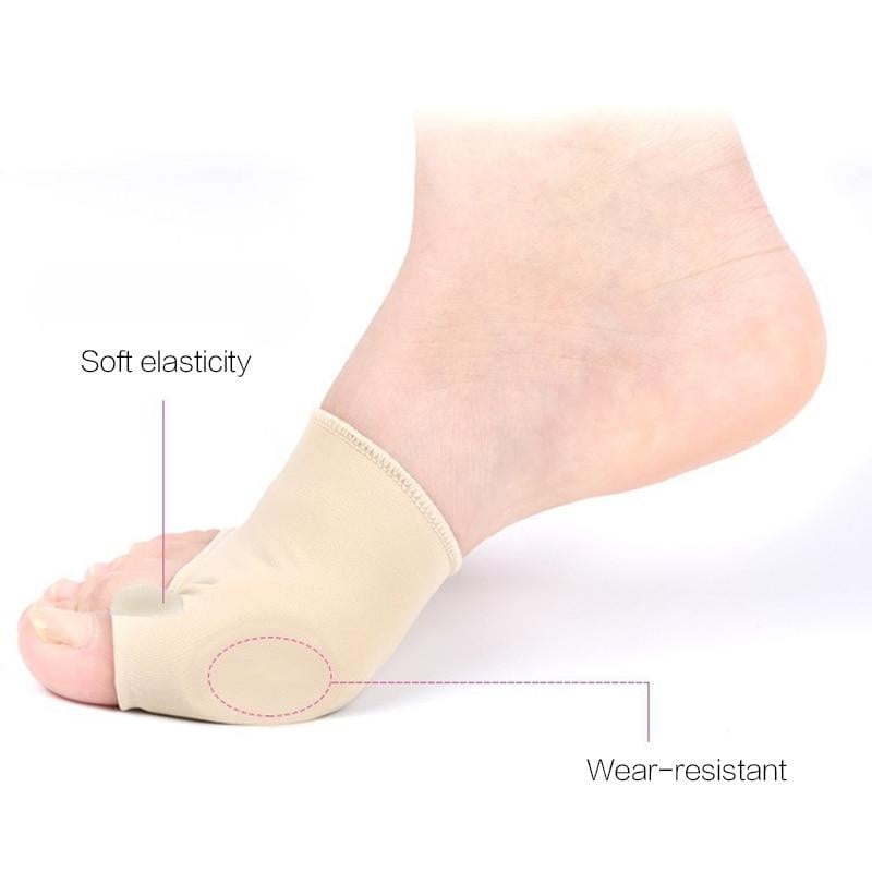 Ergonomic Pain Relief Toe Straightener Foot Bunion Corrector Orthopedic Hallux Valgus Relief Splint Gel Bunion Pads Sleeves Brace for Toe Spacer