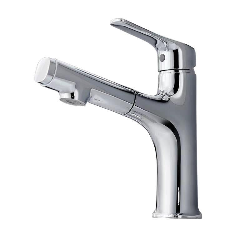 Kitchen Faucets 2020 Design Pull Down Kitchen Sink Faucet with Sprayer 4 Modes Multifunction Brass Bathroom Faucets