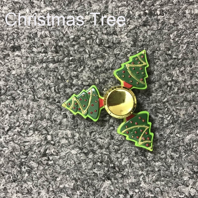 Fidget Toys for ADHD Christmas Trees Fidget Spinner Finger Hand Toys Gifts for Kids Adult