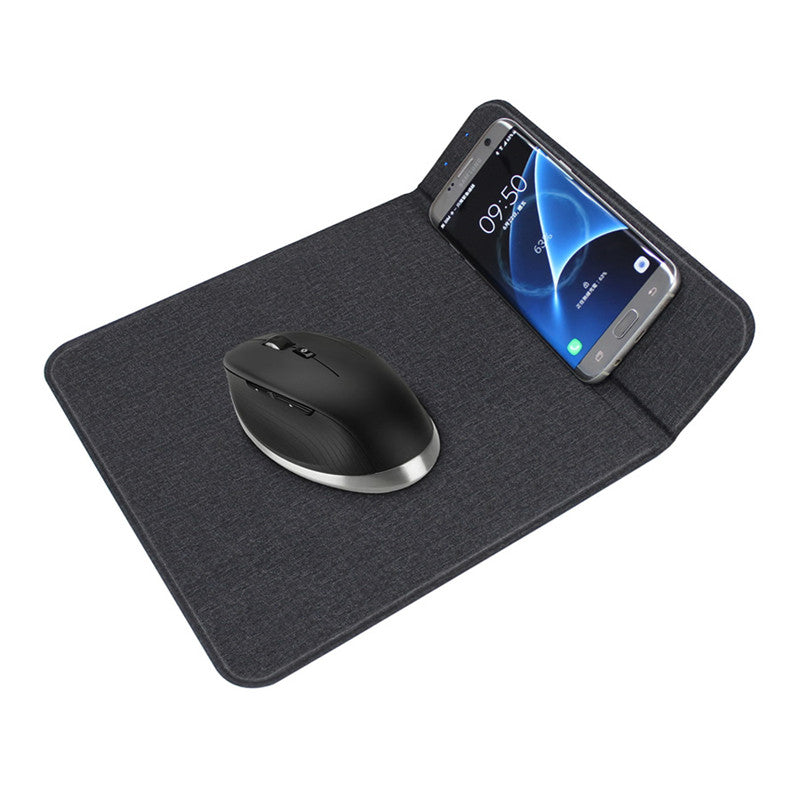 Wireless charger mouse pad