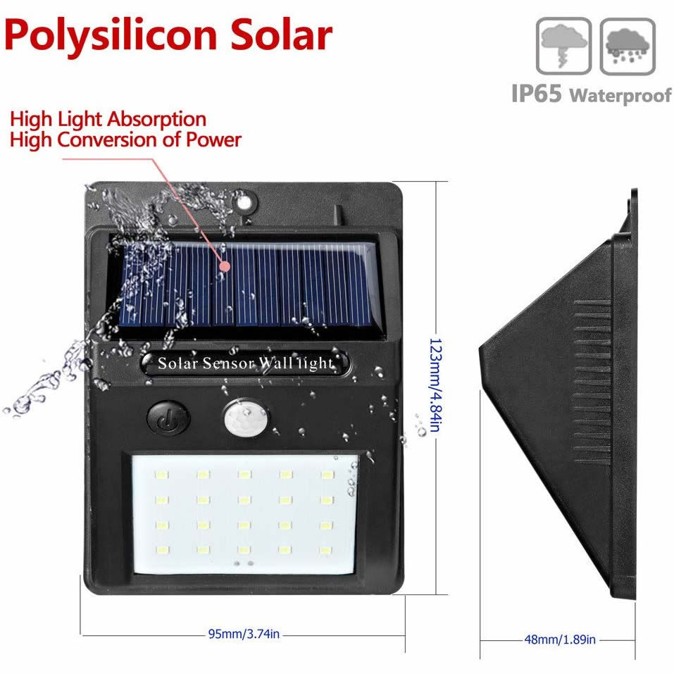 Solar Lights Outdoor 
