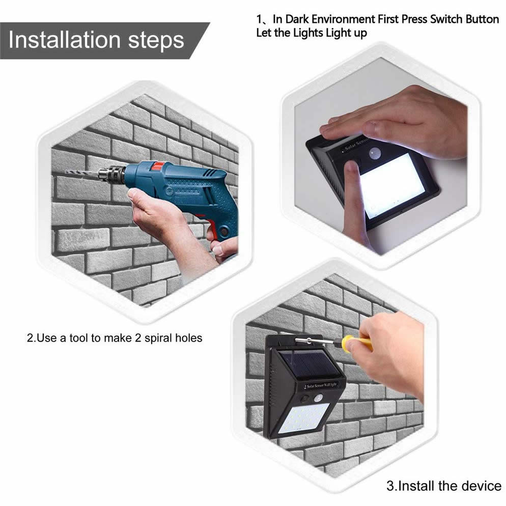 Solar Lights Outdoor 