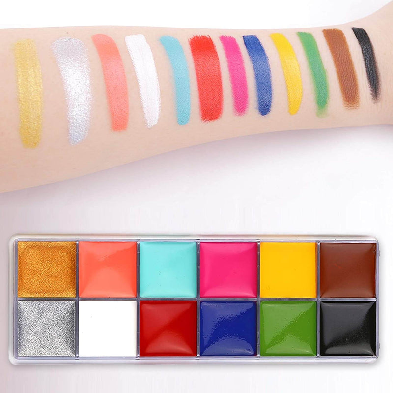 Face Body Painting Oil Palette