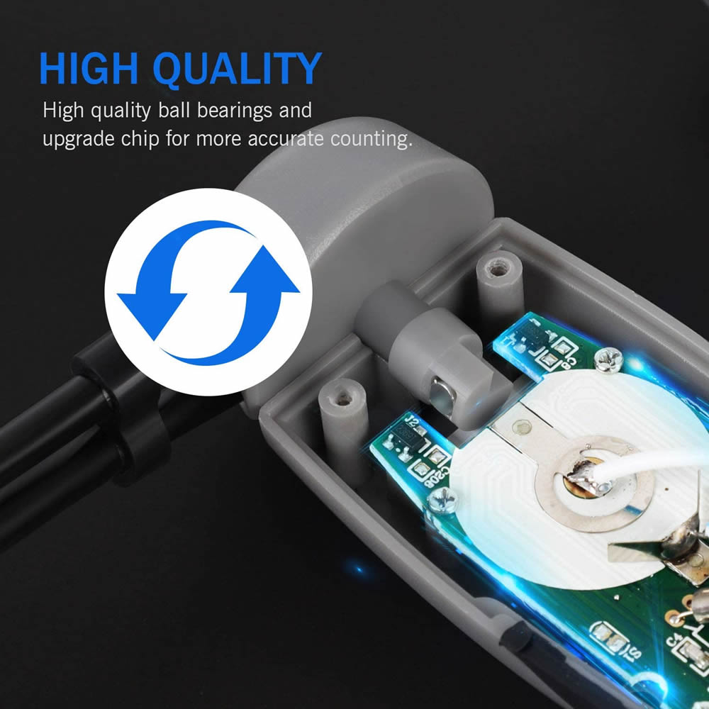 Skipping Rope, Digital Weighted Handle Adjustable Jumping Rope with Sm