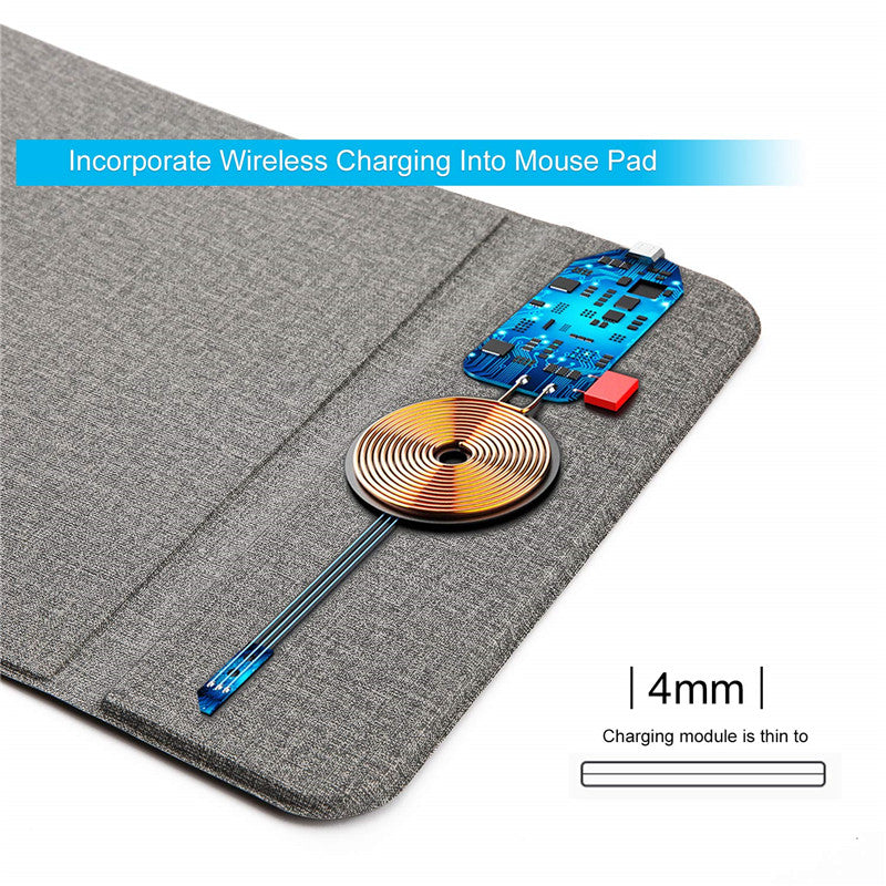 Wireless charger mouse pad