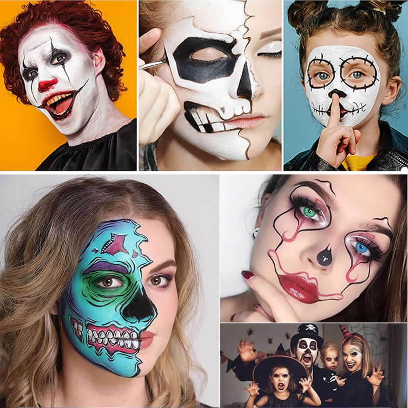 Face Body Painting Oil Palette